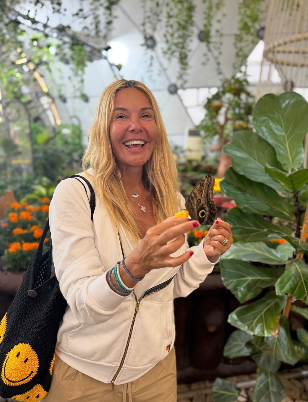 Η Χριστίνα Παπά σε φωτογραφία από το ταξίδι της στο Ντουμπάι 