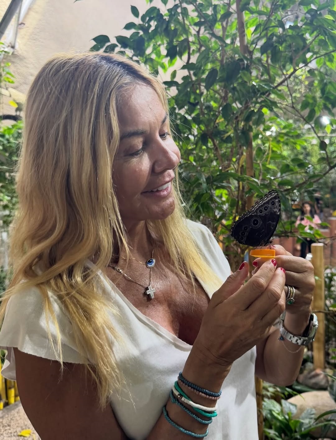 Η Χριστίνα Παππά σε φωτογραφία από το ταξίδι της στο Ντουμπάι