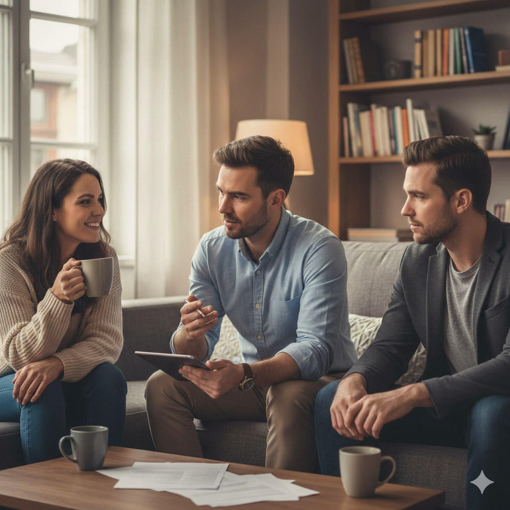 Φίλοι στηρίζουν ο ένας τον άλλον
