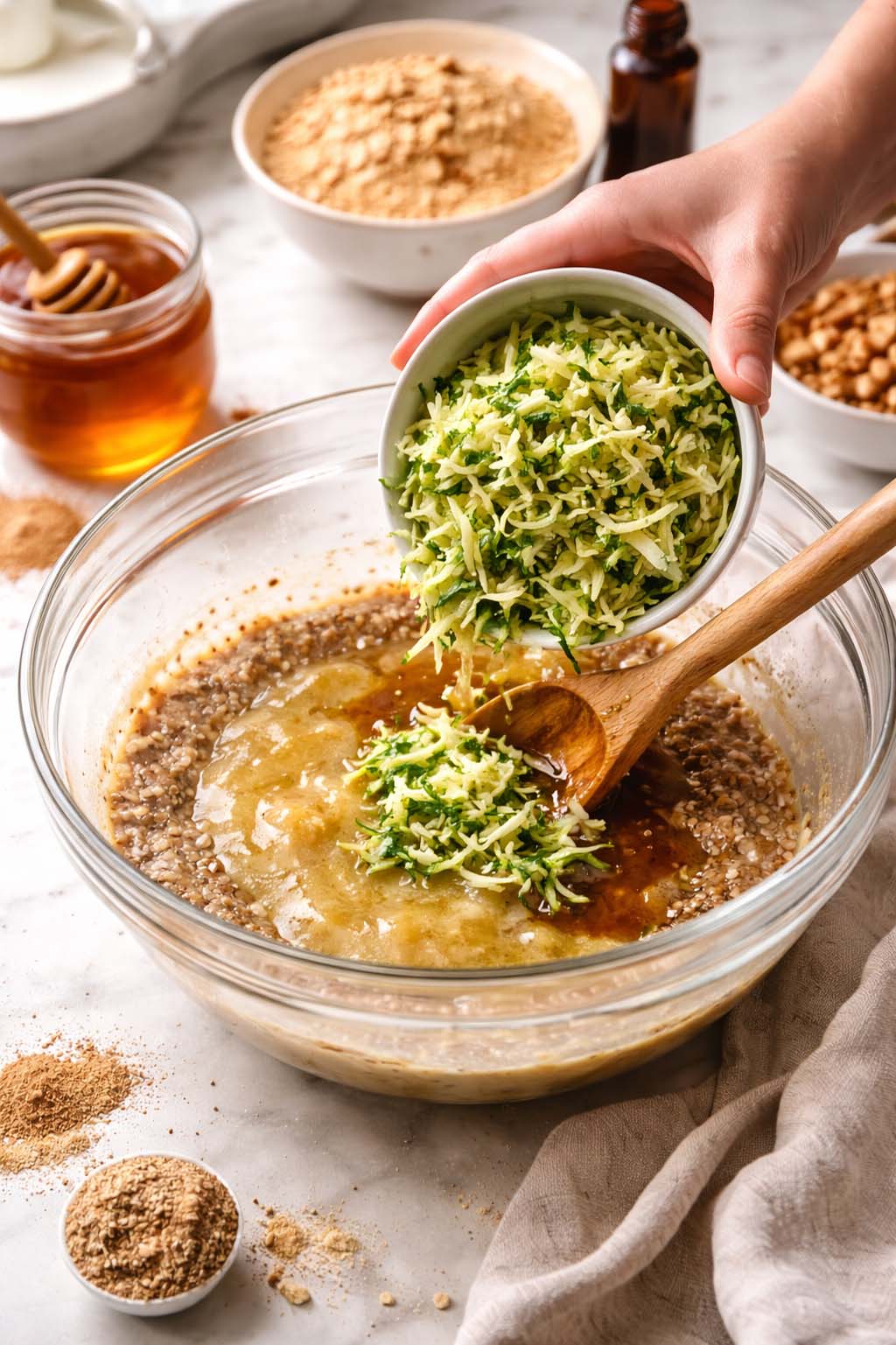 Ψωμί με κολοκυθάκια