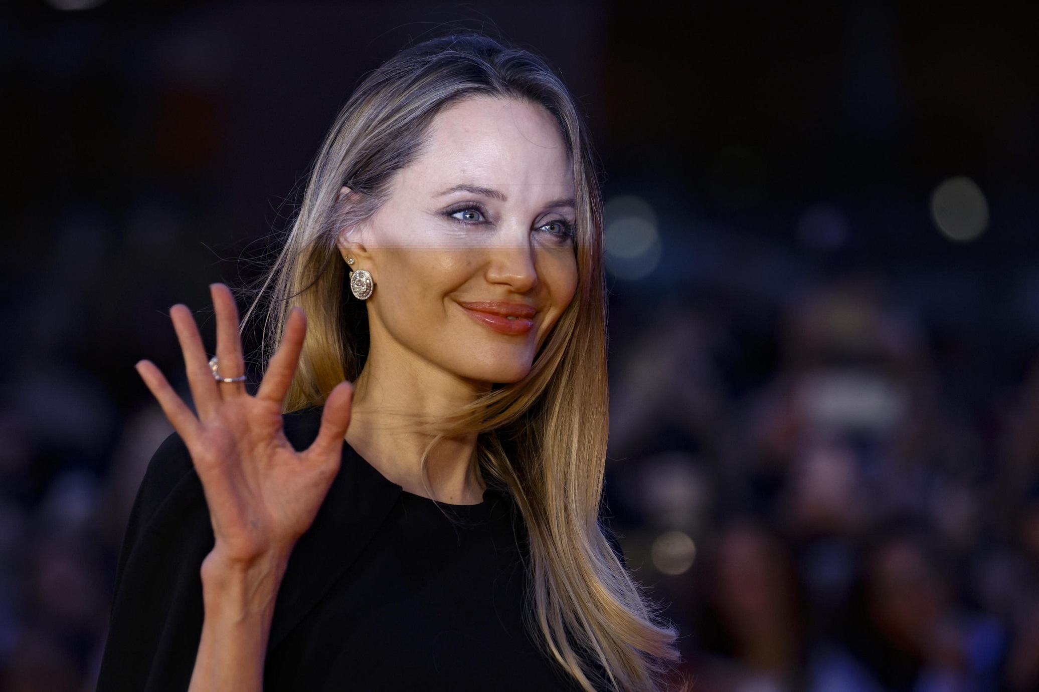 H Angelina Jolie στην προβολή της ταινίας "Couture" στο 20ό Φεστιβάλ Κινηματογράφου της Ρώμης, 18 Οκτωβρίου 2025