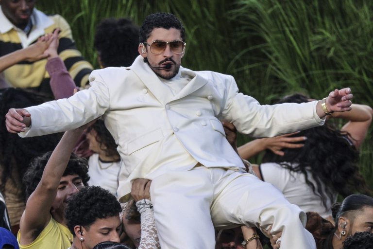 O Bad Bunny στο Super Bowl LX που διεξήχθη στο Levi's Stadium στη Σάντα Κλάρα της Καλιφόρνια, 8 Φεβρουαρίου 2026