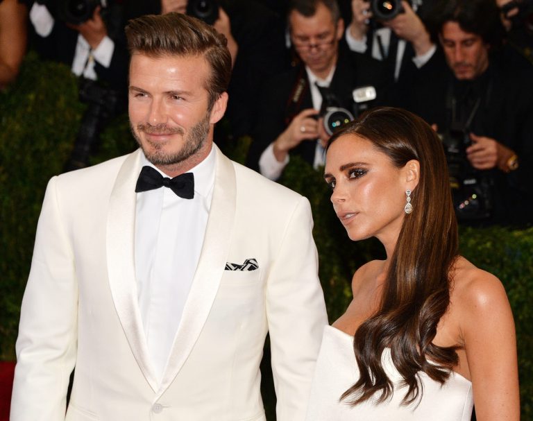 Ο David Beckham και η Victoria Beckham στο 2014 Anna Wintour Costume Center Gala που διοργανώθηκε στο Μητροπολιτικό Μουσείο της Νέας Υόρκης, 5 Μαΐου 2014