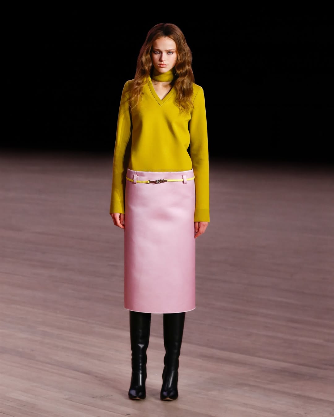 Ο Marc Jacobs έδειξε στη συλλογή του color blocking συνδυασμούς!
