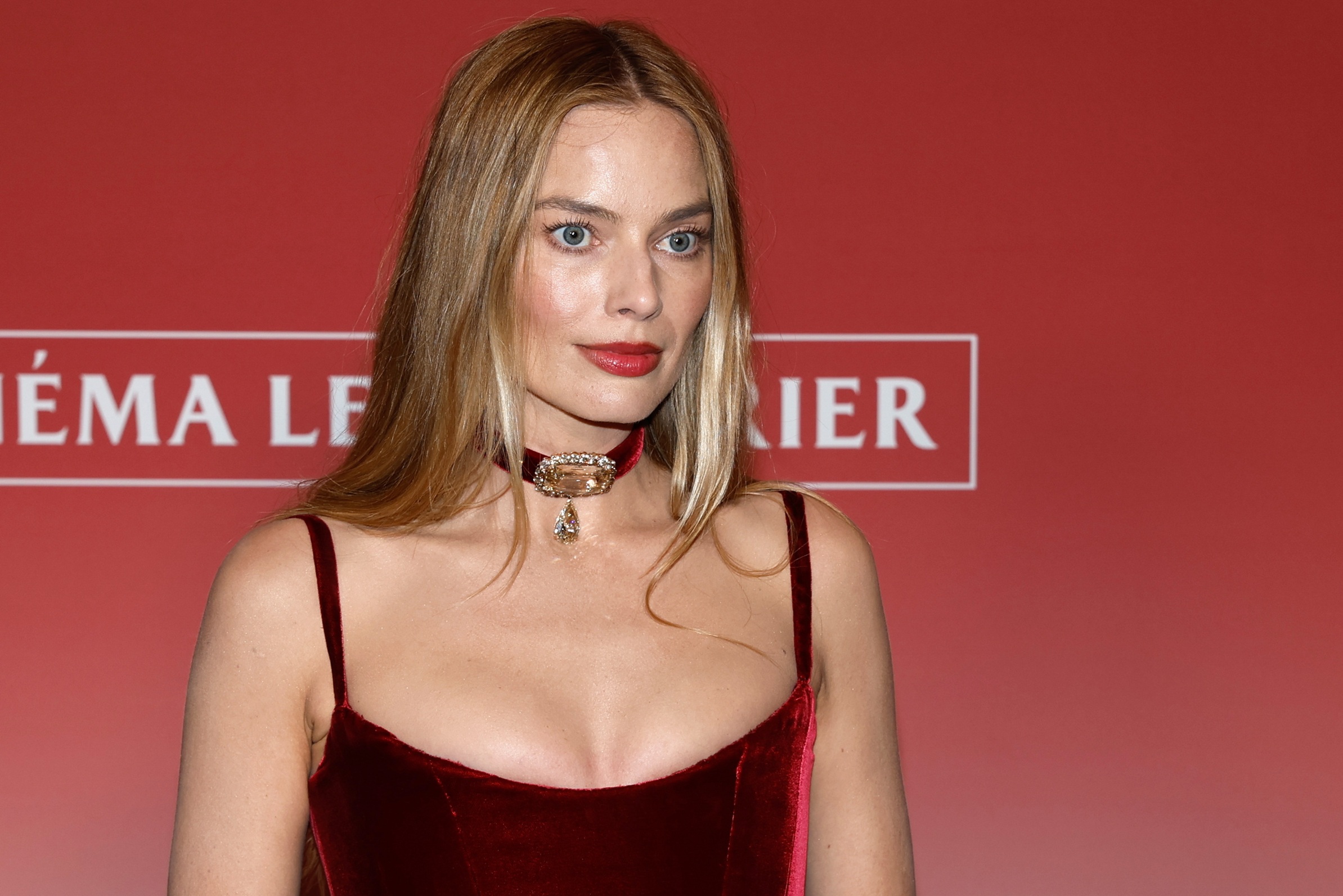 H Margot Robbie στην προβολή της ταινίας Ανεμοδαρμένα Υψη στο Grand Rex του Παρισιού, 2 Φεβρουαρίου 2026