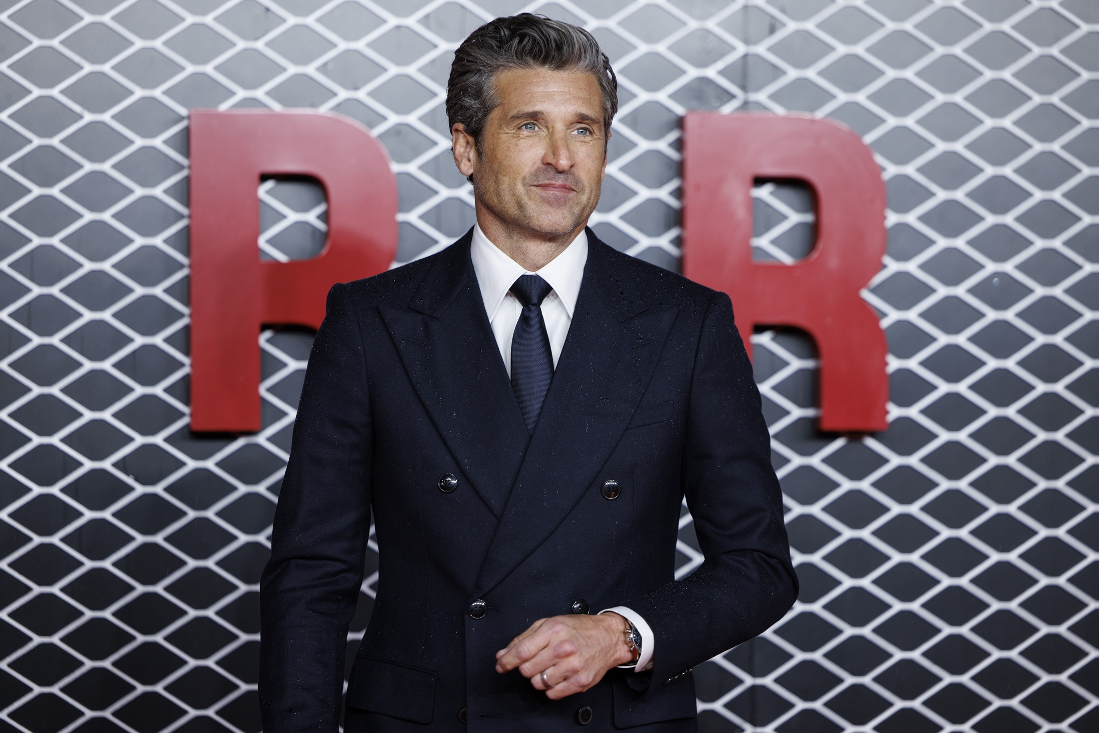 Ο Patrick Dempsey στην πρεμιέρα της ταινίας "Ferrari" στο Λονδίνο, 4 Δεκεμβρίου 2023