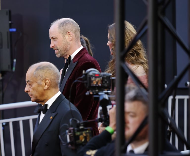 O πρίγκιπας William και η Kate Middleton στα BAFTA στο Royal Festival Hall του Λονδίνου, 22 Φεβρουαρίου 2026