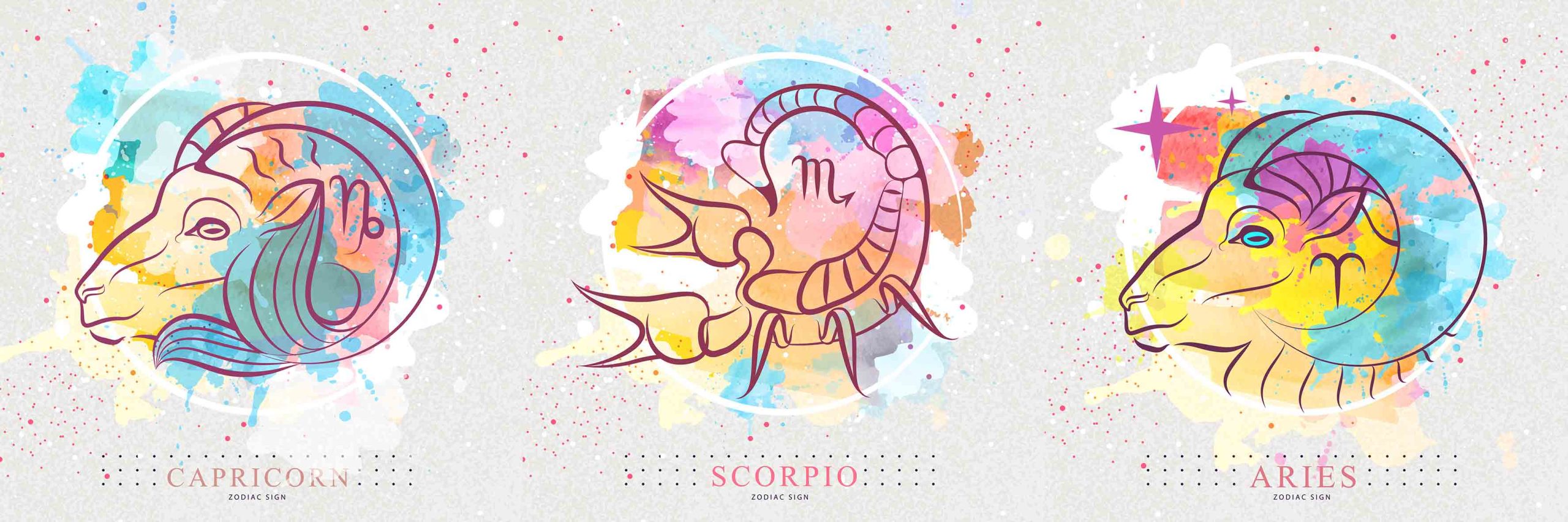 Τα ζώδια του Αιγόκερου Σκορπιού και Κριού που είναι οι ήρωες, στην αντίδρασή τους όταν είναι άρρωστοι.