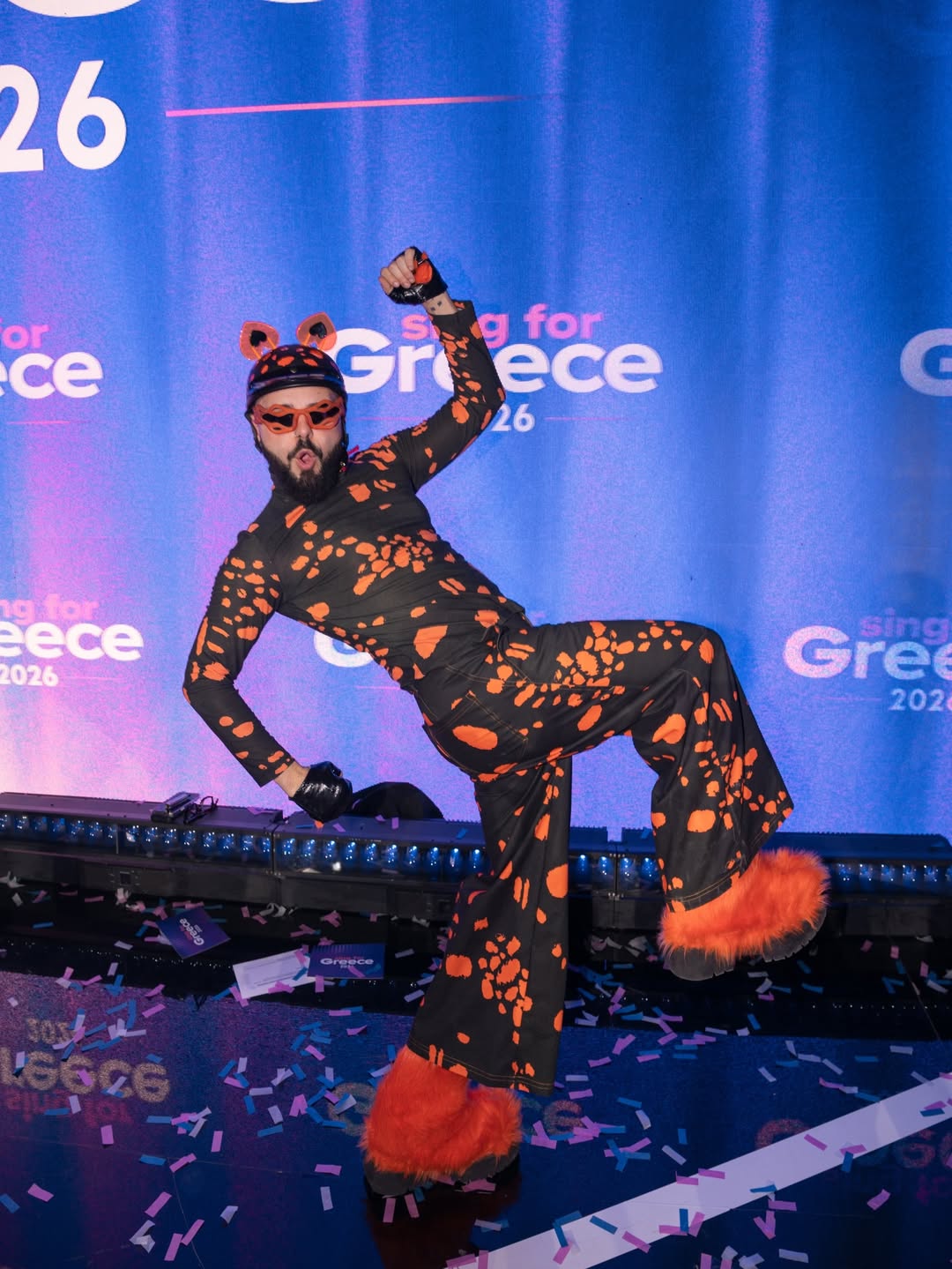 Ο Ακύλας στον εθνικό τελικό της Eurovision