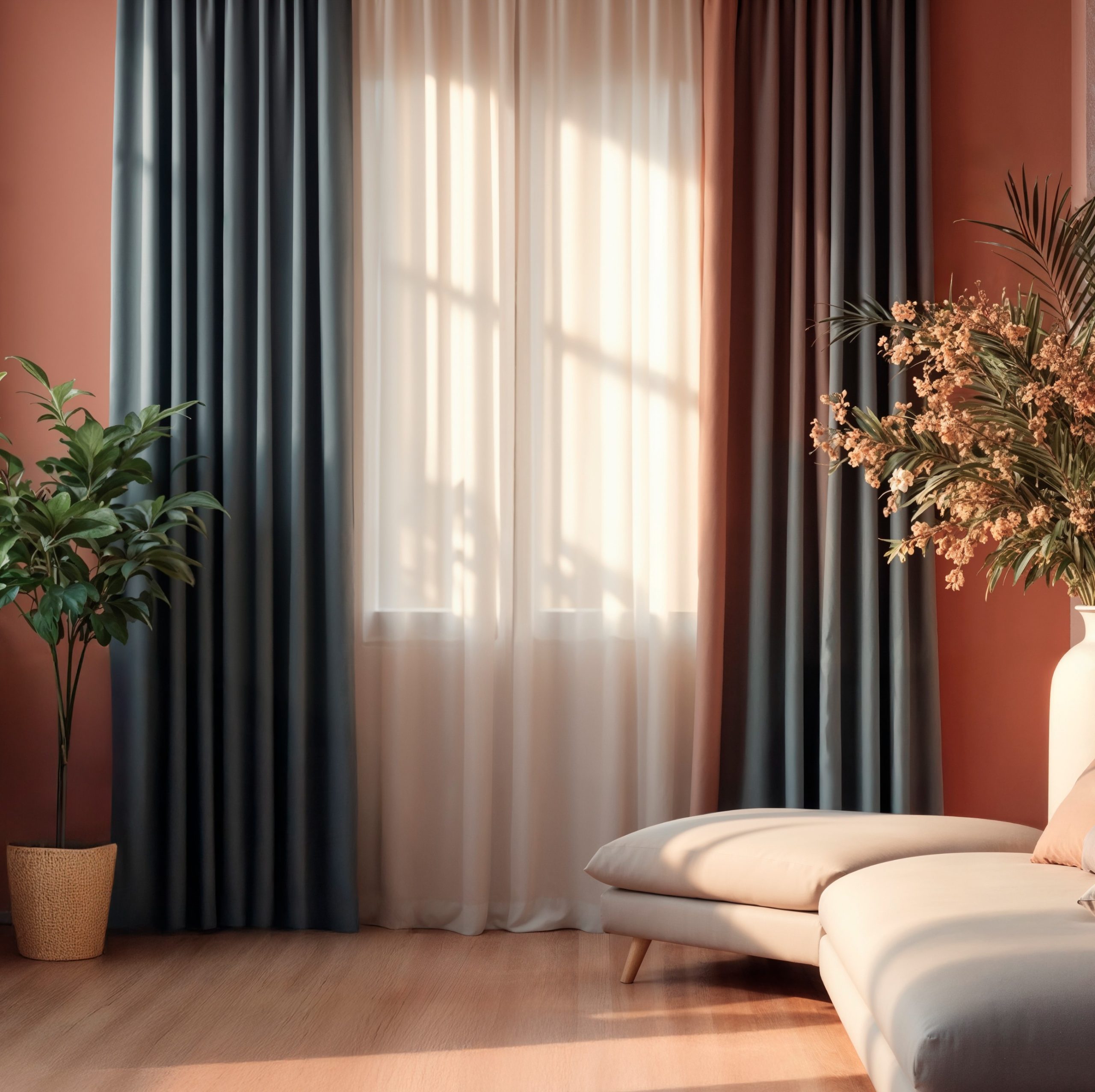 κουρτίνες τάσεις διακόσμησης σαλόνι 2026.