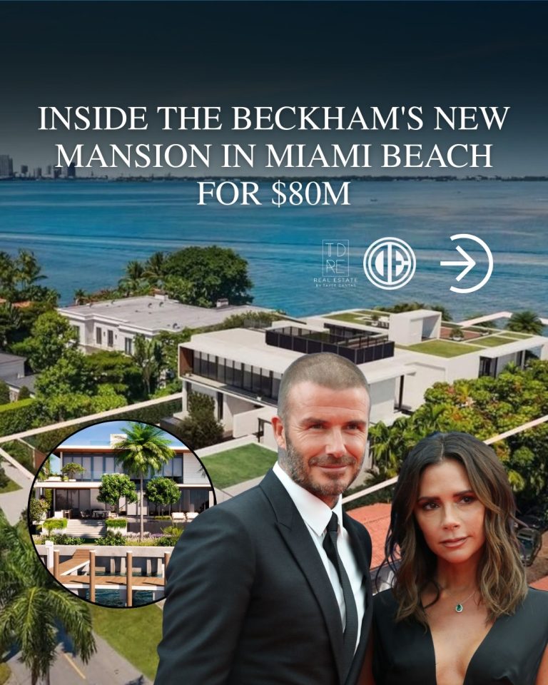 Η νέα έπαυλη των Beckhams στο Μαιάμι.