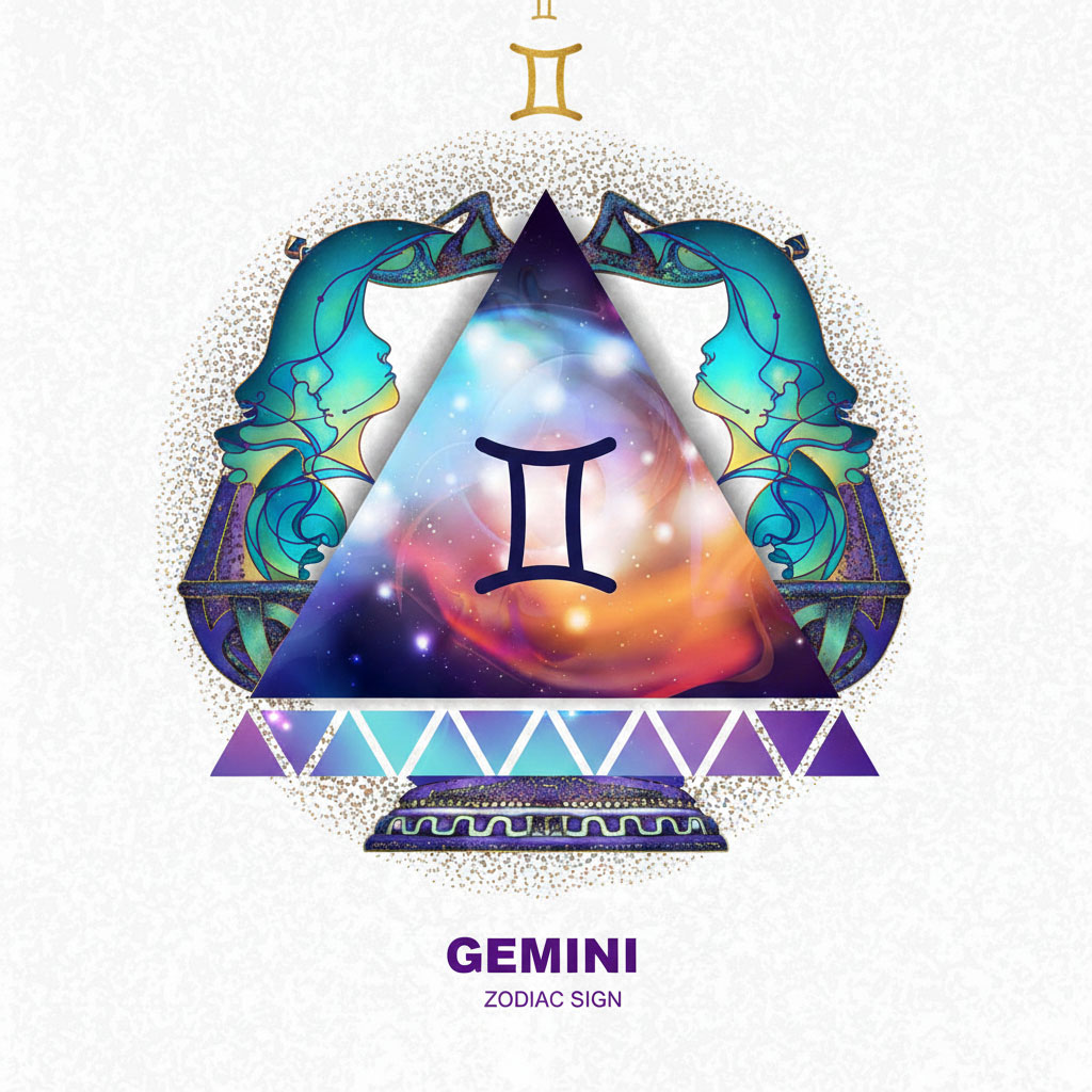 Το ζώδιο των Διδύμων σε σκίτσο