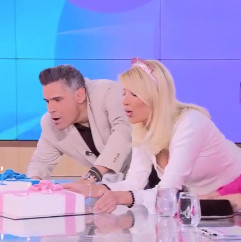 Γενέθλια στο πλατό για Φαίη Σκορδά και Δημήτρη Ουγγαρέζο