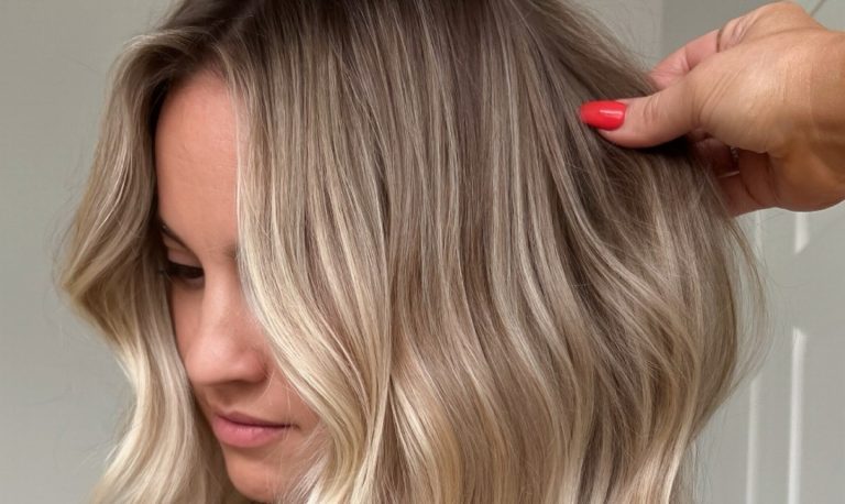 Τεχνική βαφής για λεπτά μαλλιά: shadow roots