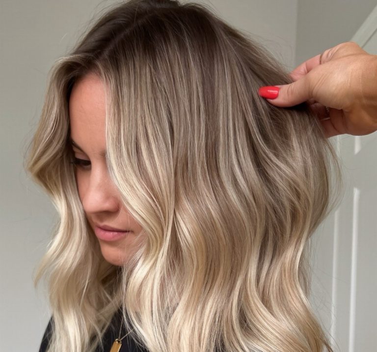 Τεχνική βαφής για λεπτά μαλλιά: shadow roots