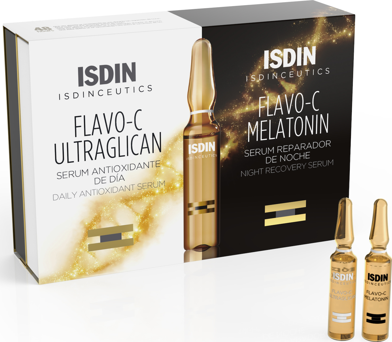 Αμπούλες Isdin Flavo-C Ultraglican & Melatonin