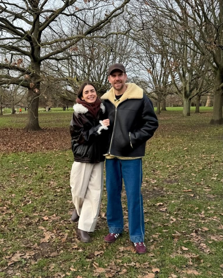 Η Lilly Collins και ο σύζυγός της