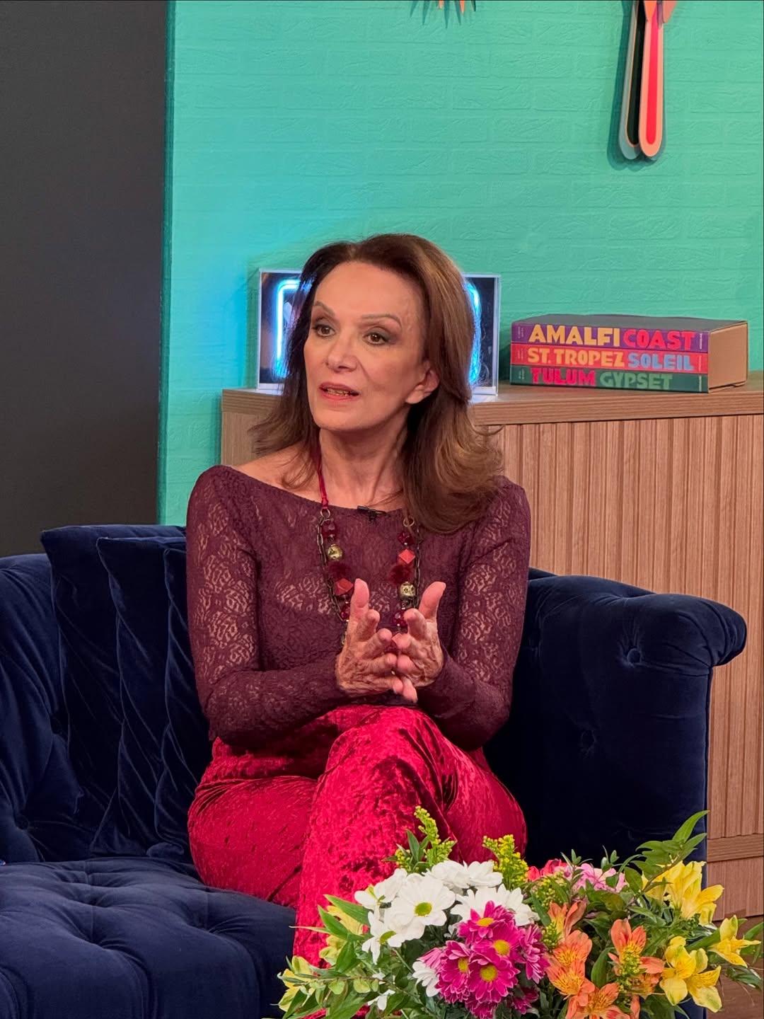 Η Μαίρη Βιδάλη δεν έκρυψε την ενόχλησή της στο "Στούντιο 4"