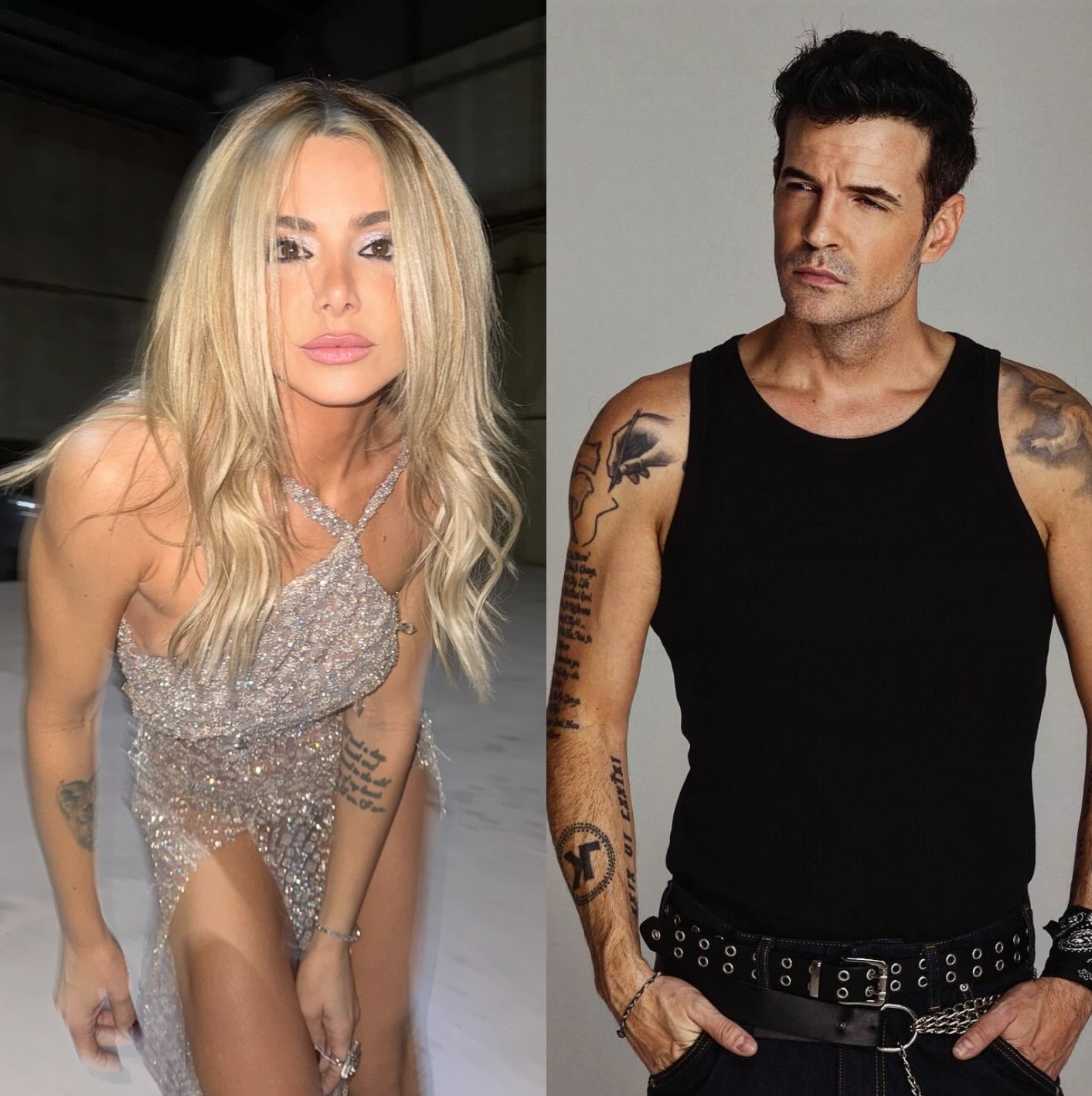 Το ζευγάρι τραγουδιστών Νίνο και Josephine