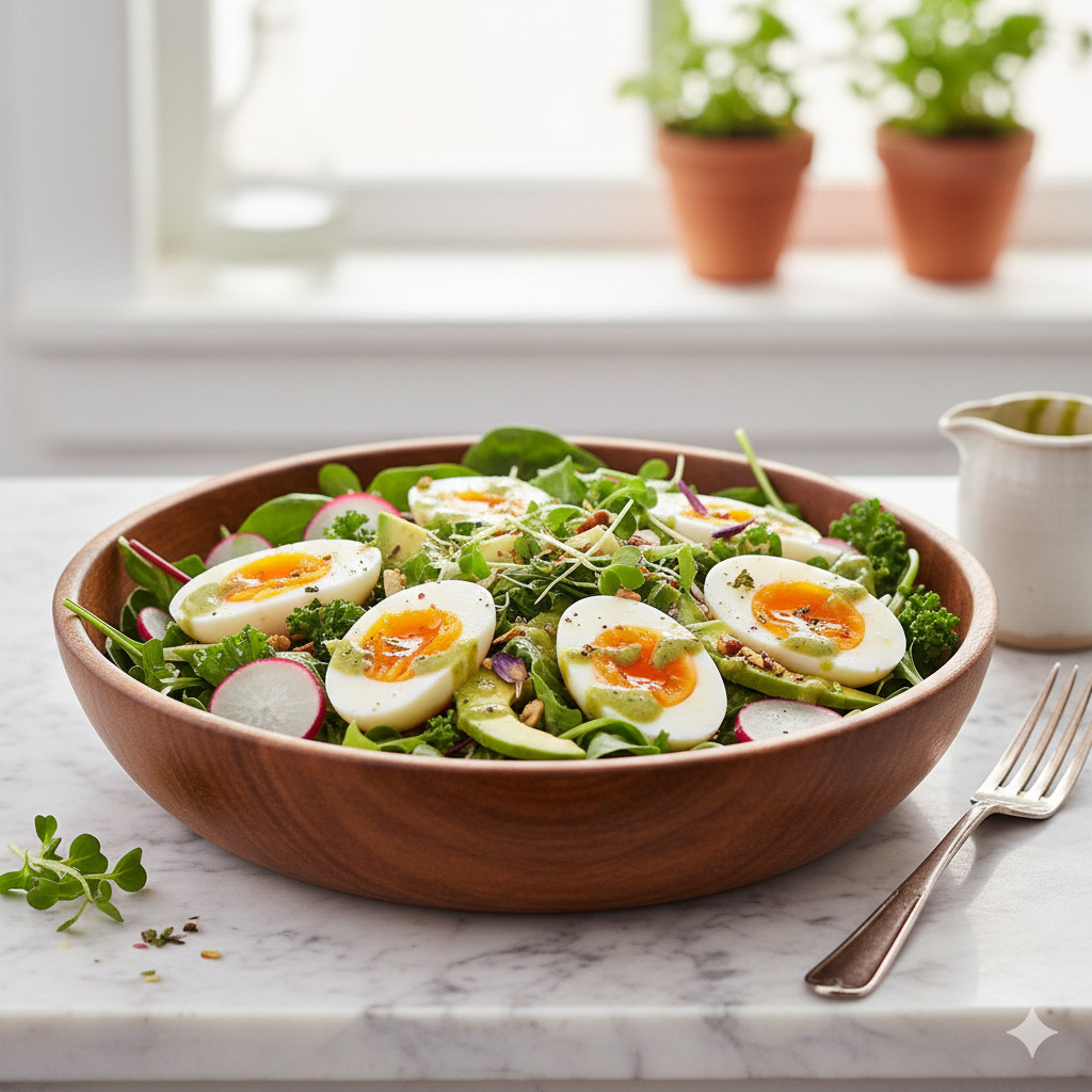 Σαλάτα με αυγά