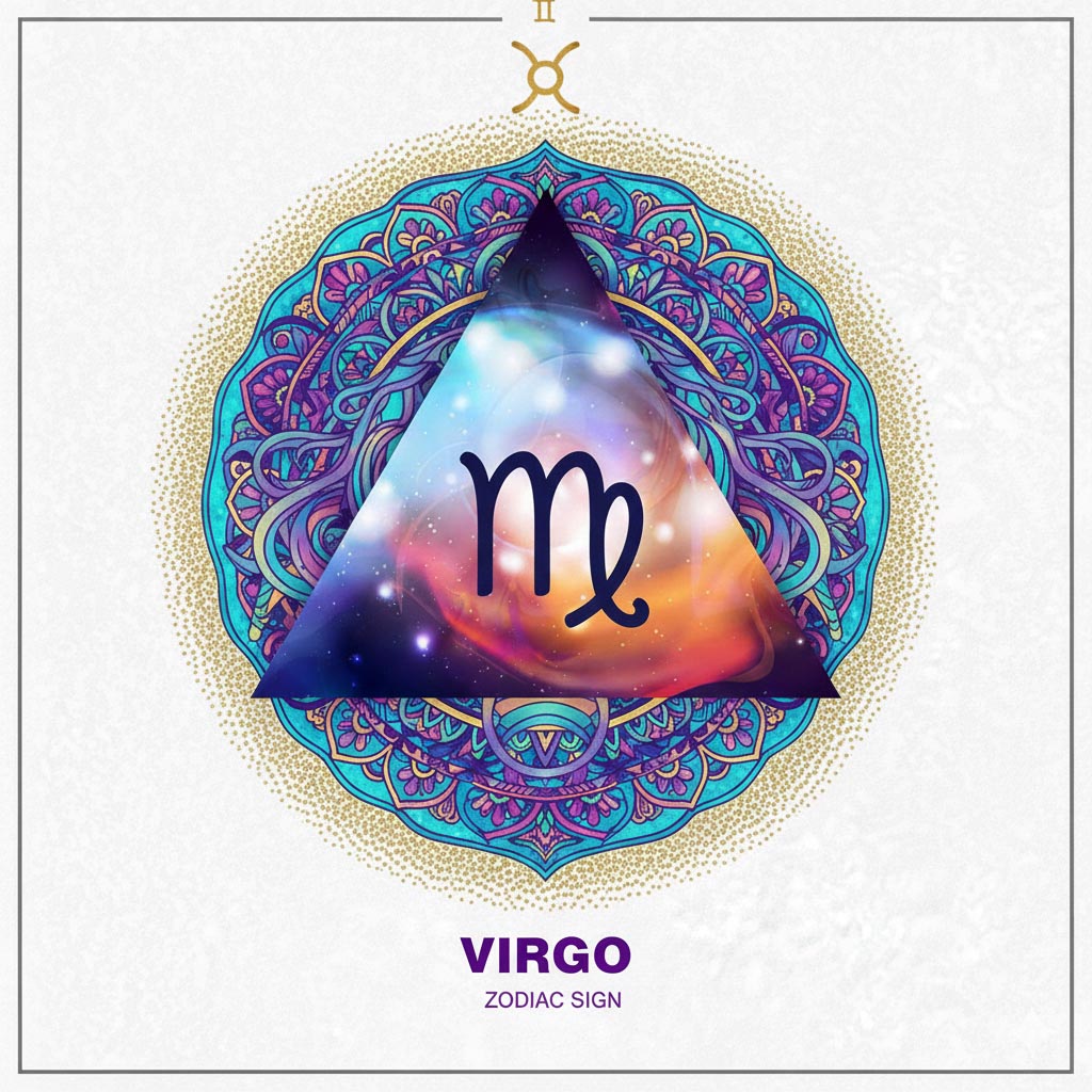 To ζώδιο της Παρθένου σε σκίτσο