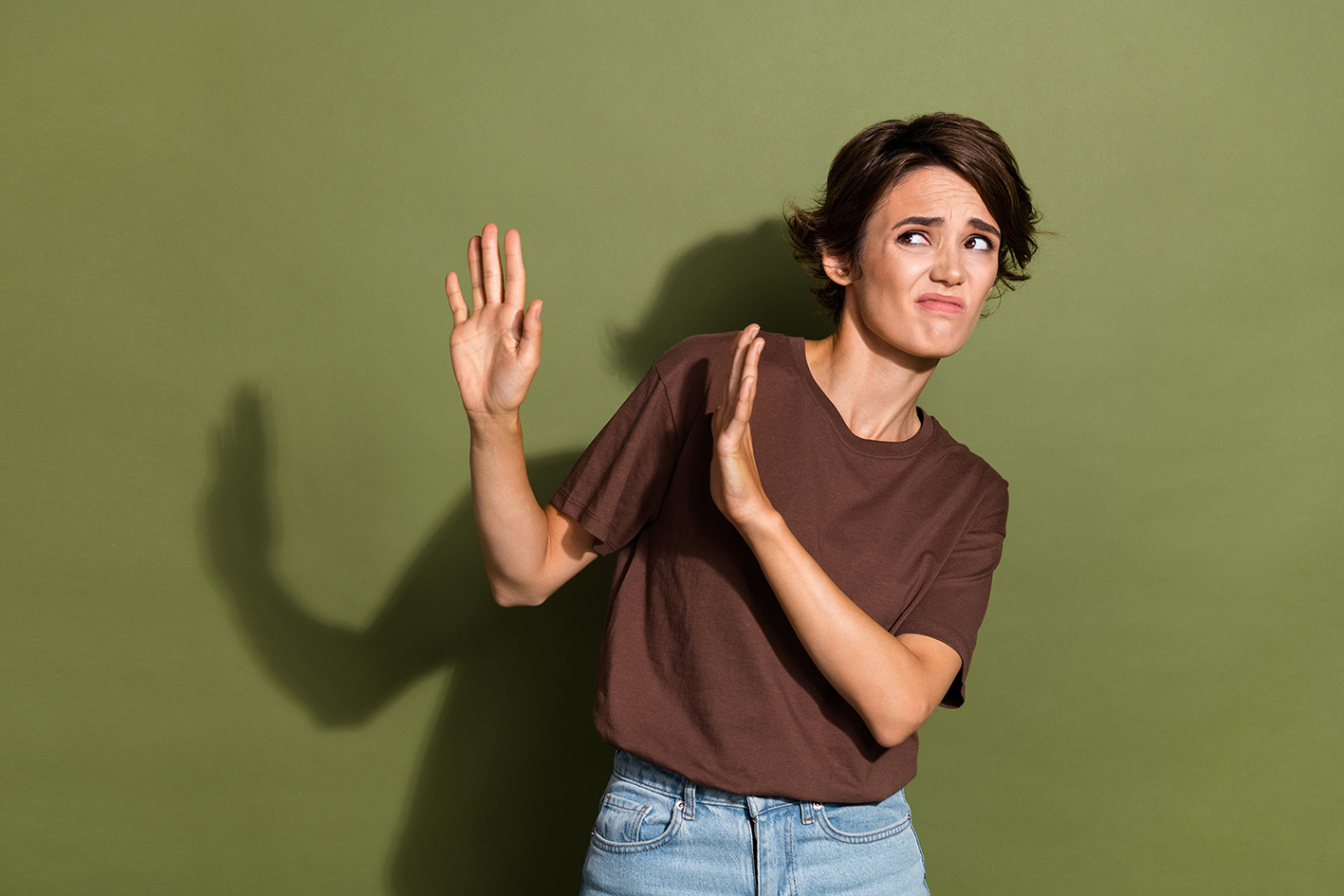 Νέα γυναίκα απογοητευμένη