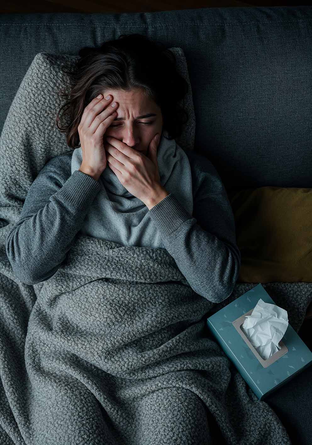 Ποια ζώδιο άραγε είναι η κρυωμένη γυναίκα και πώς αντιδρά όταν είνα άρρωστη.