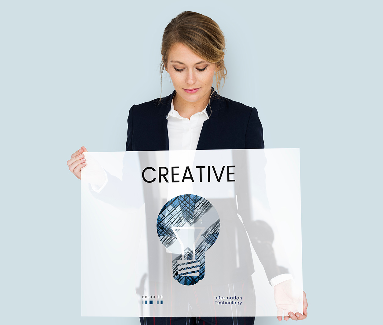 Γυναίκα δημιουργική σκέψη