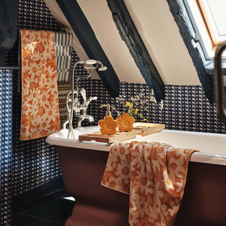 Μπάνιο σε στιλ cottage