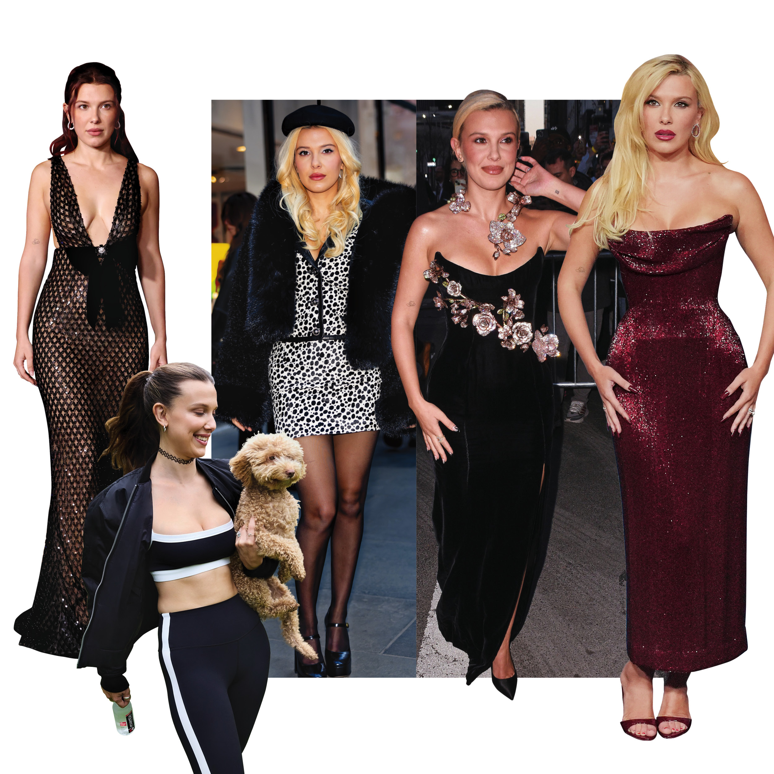 H στιλιστική μεταμόρφωση της Millie Bobby Brown.