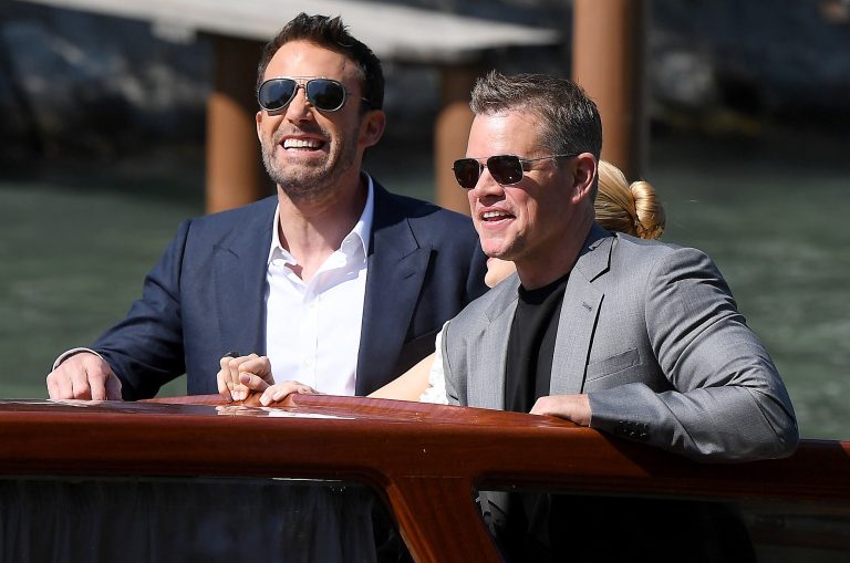 O Matt Damon και ο Ben Affleck φθάνουν στο Λίντο για το 78ο Φεστιβάλ Βενετίας, 10 Σεπτεμβρίου 2021