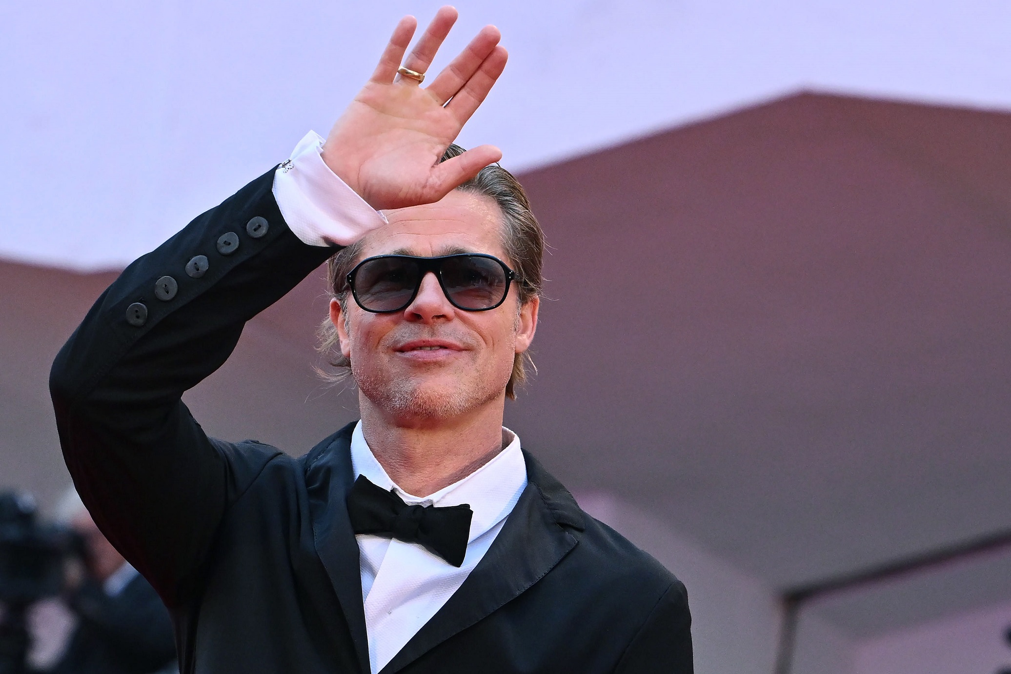 Ο Brad Pitt στην πρεμιέρα του "Blonde" στο πλαίσιο του 79ου Φεστιβάλ Βενετίας, 8 Σεπτεμβρίου 2022