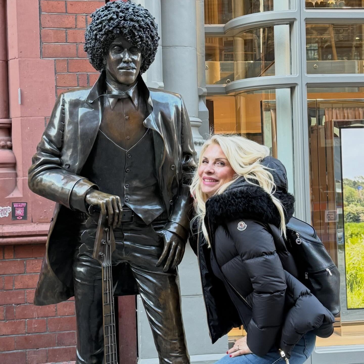 Η Ελένη Μενεγάκη στην Ιρλανδία