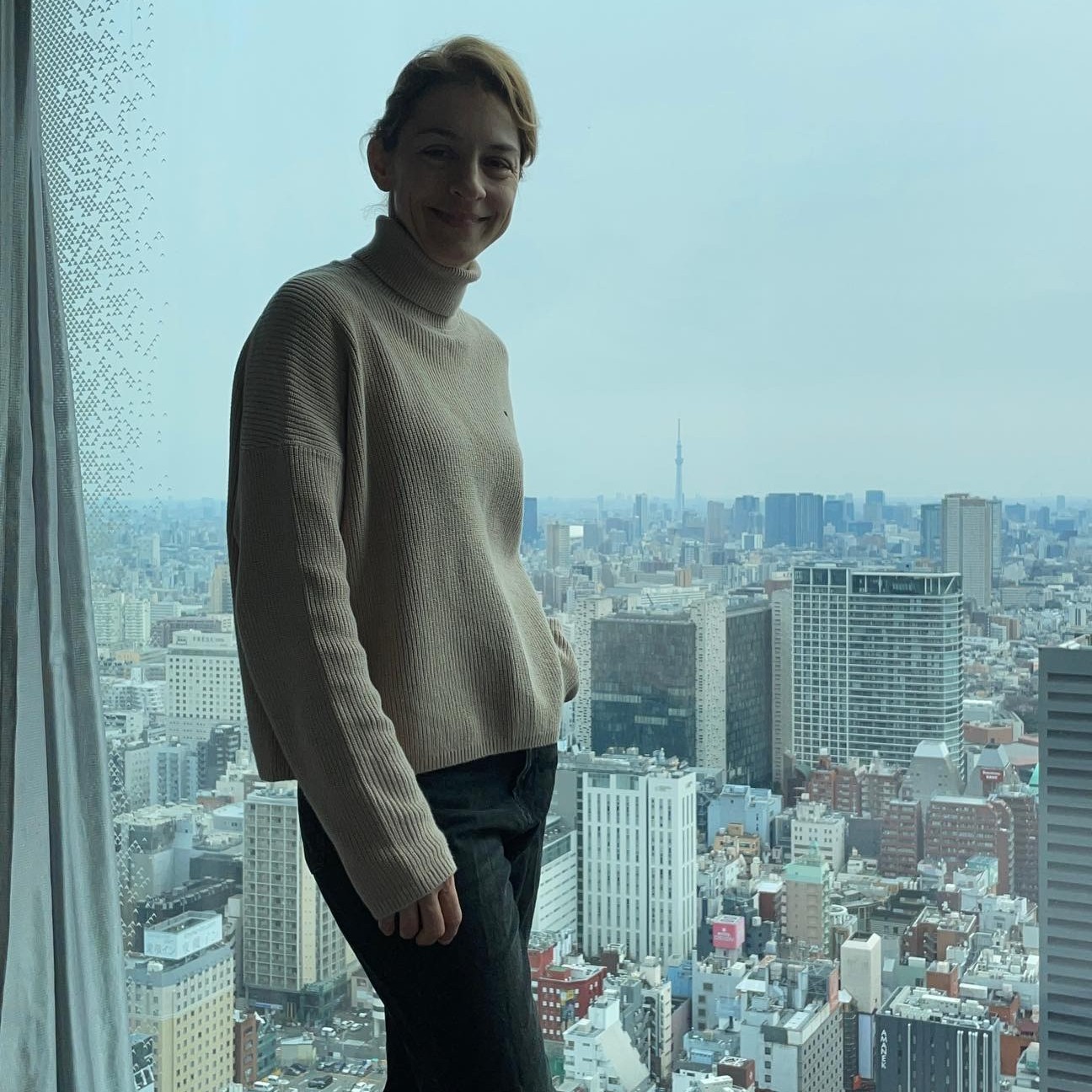 Η Γιούλικα Σκαφιδά στο Τόκιο.