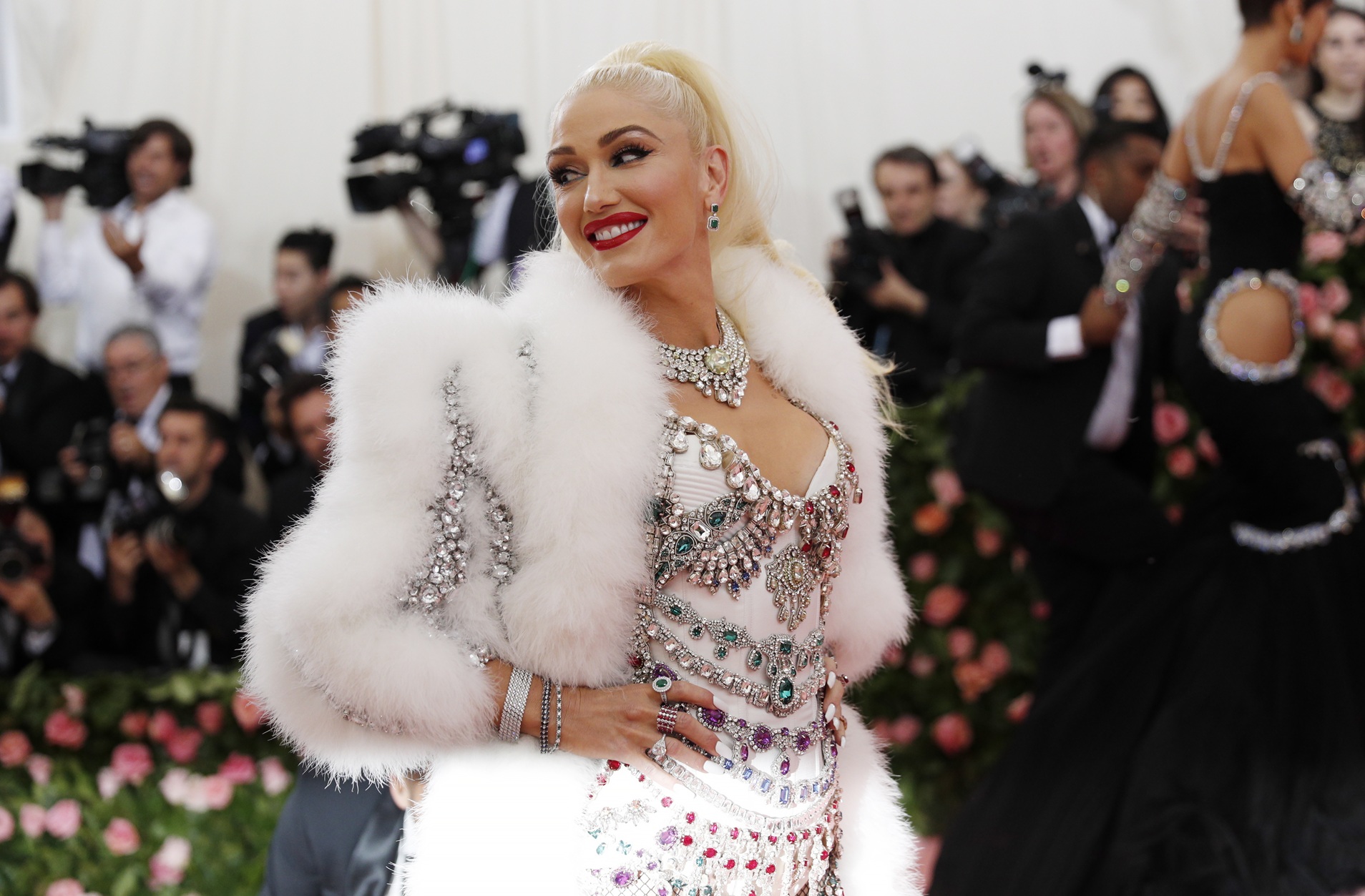 H Gwen Stefani στο κόκκινο χαλί του 2019 Met Gala, 6 Μαΐου 2019