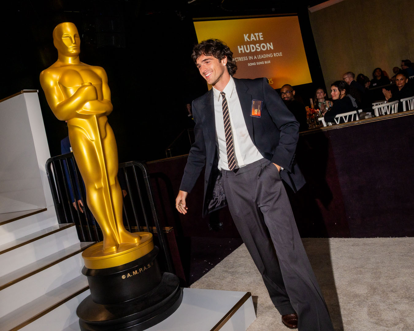 O Jacob Elordi στο 98ο γεύμα των υποψηφίων για τα βραβεία Όσκαρ στο The Beverly Hilton στις 10 Φεβρουαρίου 2026 στο Μπέβερλι Χιλς της Καλιφόρνια.