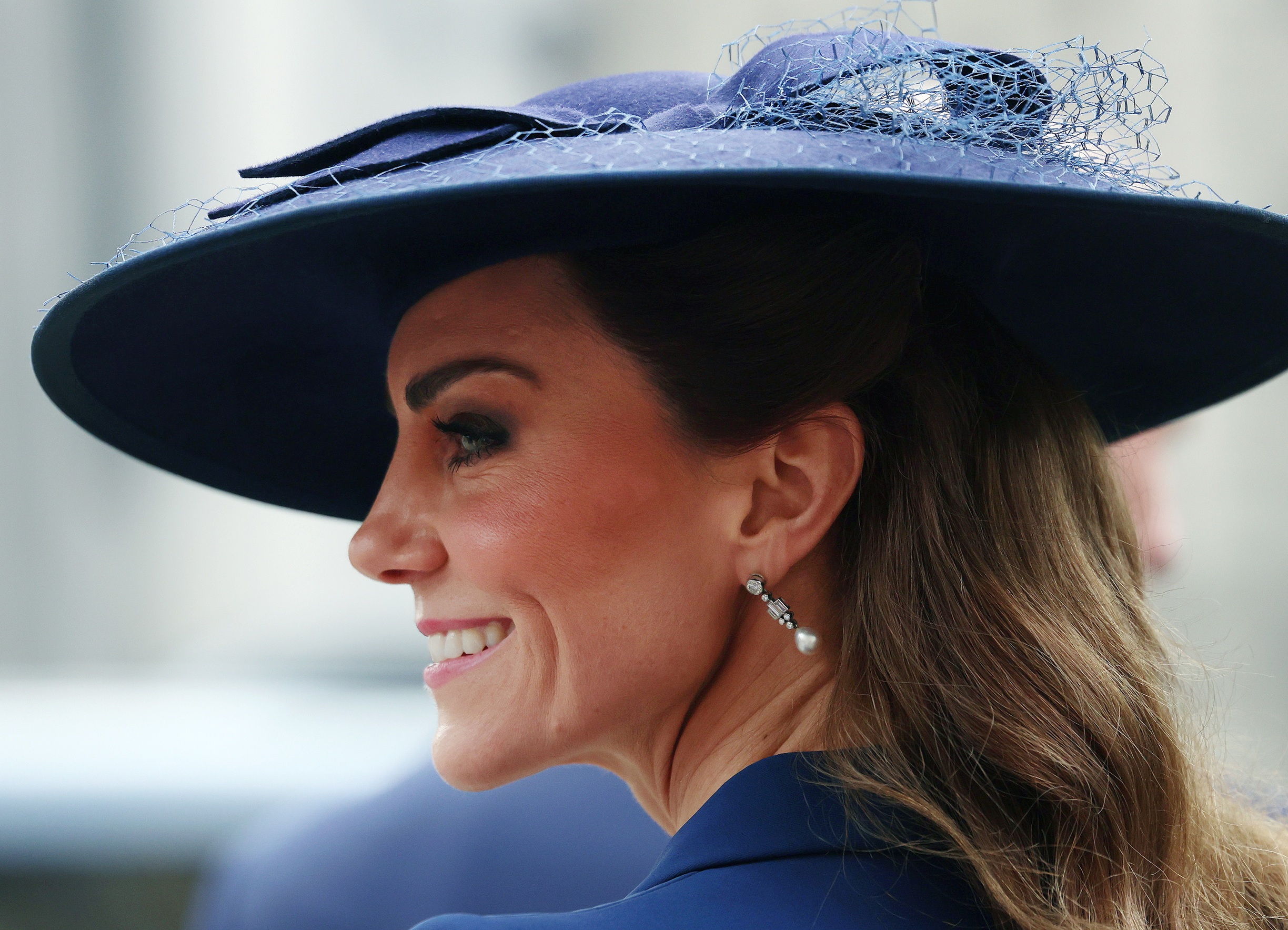 Η Kate Middleton αποχωρεί από το Αββαείο του Ουέστμνστερ μετά τη λειτουργία για την Ημέρα της Κοινοπολιτείας στο Λονδίνο, 9 Μαρτίου 2026