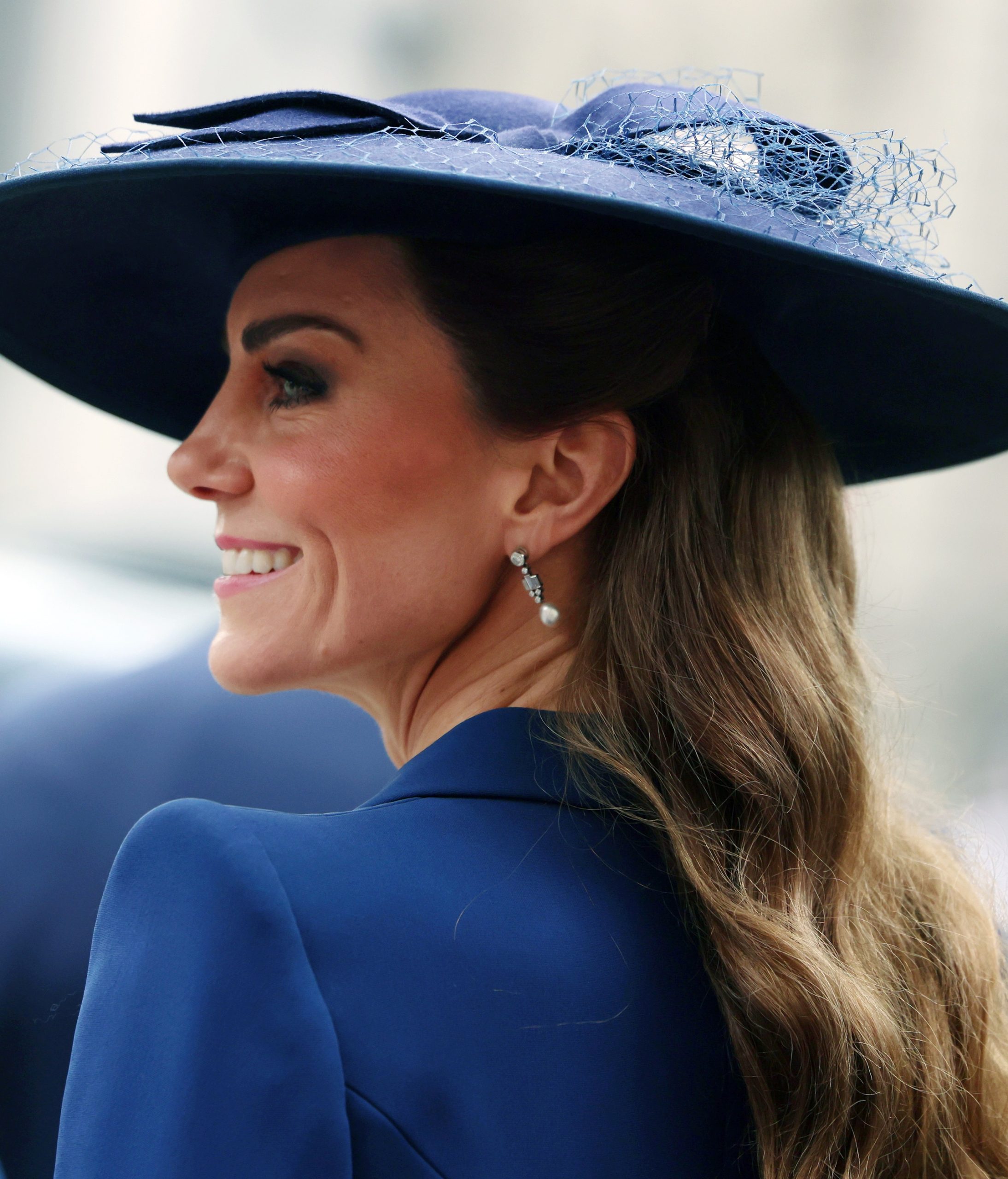 Η Kate Middleton αποχωρεί από το Αββαείο του Ουέστμνστερ μετά τη λειτουργία για την Ημέρα της Κοινοπολιτείας στο Λονδίνο, 9 Μαρτίου 2026