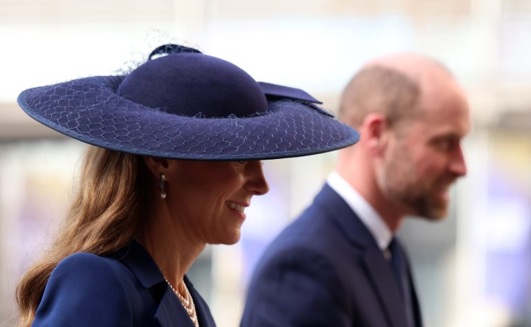 H Kate Middleton και ο πρίγκιπας William φθάνουν στο Αββαείο του Ουέστμινστερ για την Ημέρα Κοινοπολιτείας στο Λονδίνο, 9 Μαρτίου 2026