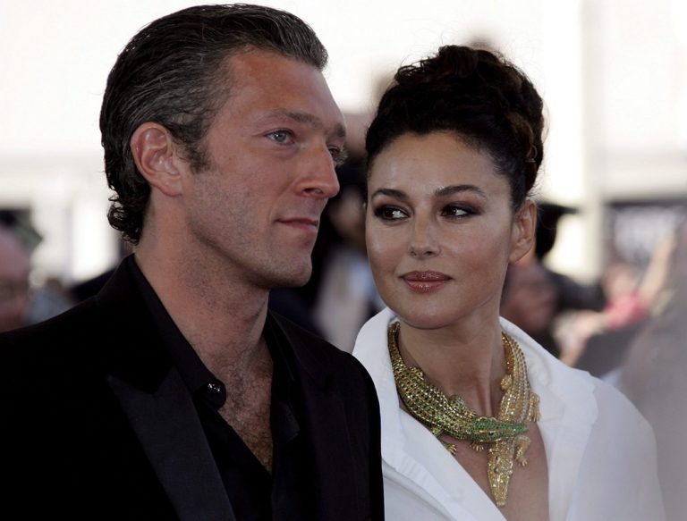 Η Monica Bellucci και ο Vincent Cassel στο Palais des Festivals για την προβολή της ταινίας "Indigenes" του Γάλλου σκηνοθέτη Rachid Bouchareb, στο διαγωνιστικό τμήμα του 59ου Φεστιβάλ Καννών, 25 Μαΐου 2006