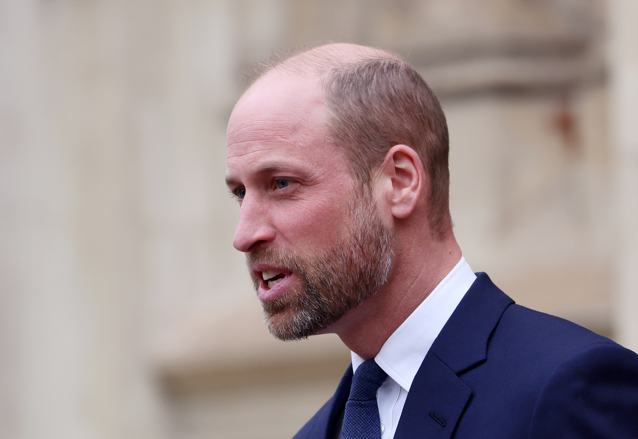 Ο πρίγκιπας William αποχωρεί από το Αββαείο του Ουέστμινστερ μετά τη λειτουργία για την Ημέρα Κοινοπολιτείας, 9 Μαρτίου 2026