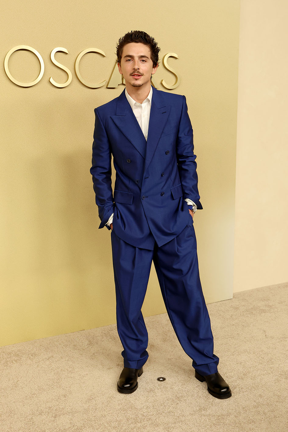 O Timothée Chalamet, είναι ένας από τους τρεις ηθοποιούς για το Όσκαρ Α' Ανδρικού Ρόλου. Στη φωτογραφία στο 98ο γεύμα των υποψηφίων για τα βραβεία Όσκαρ στο The Beverly Hilton στις 10 Φεβρουαρίου 2026 στο Μπέβερλι Χιλς της Καλιφόρνια.