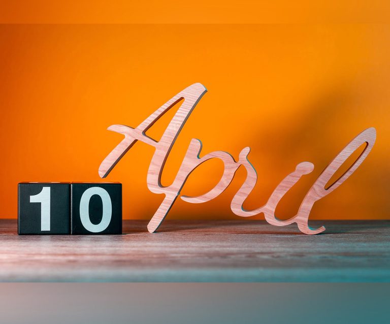 Ημερολόγιο Απρίλιος 10