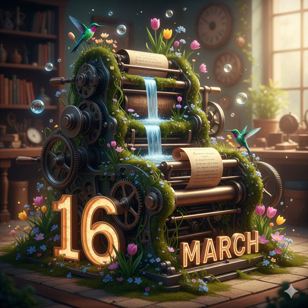 Ημερολόγιο Μάρτιος 16