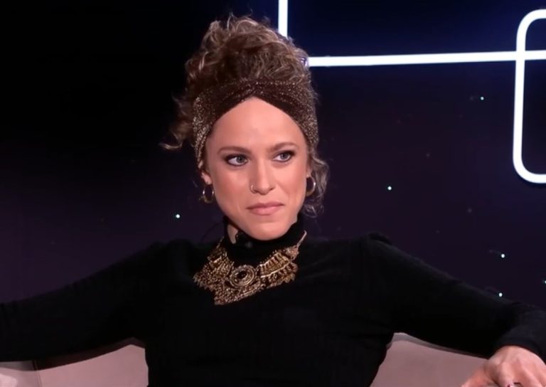 Η Έλλη Τρίγγου στην εκπομπή "Με τον Ρένο"