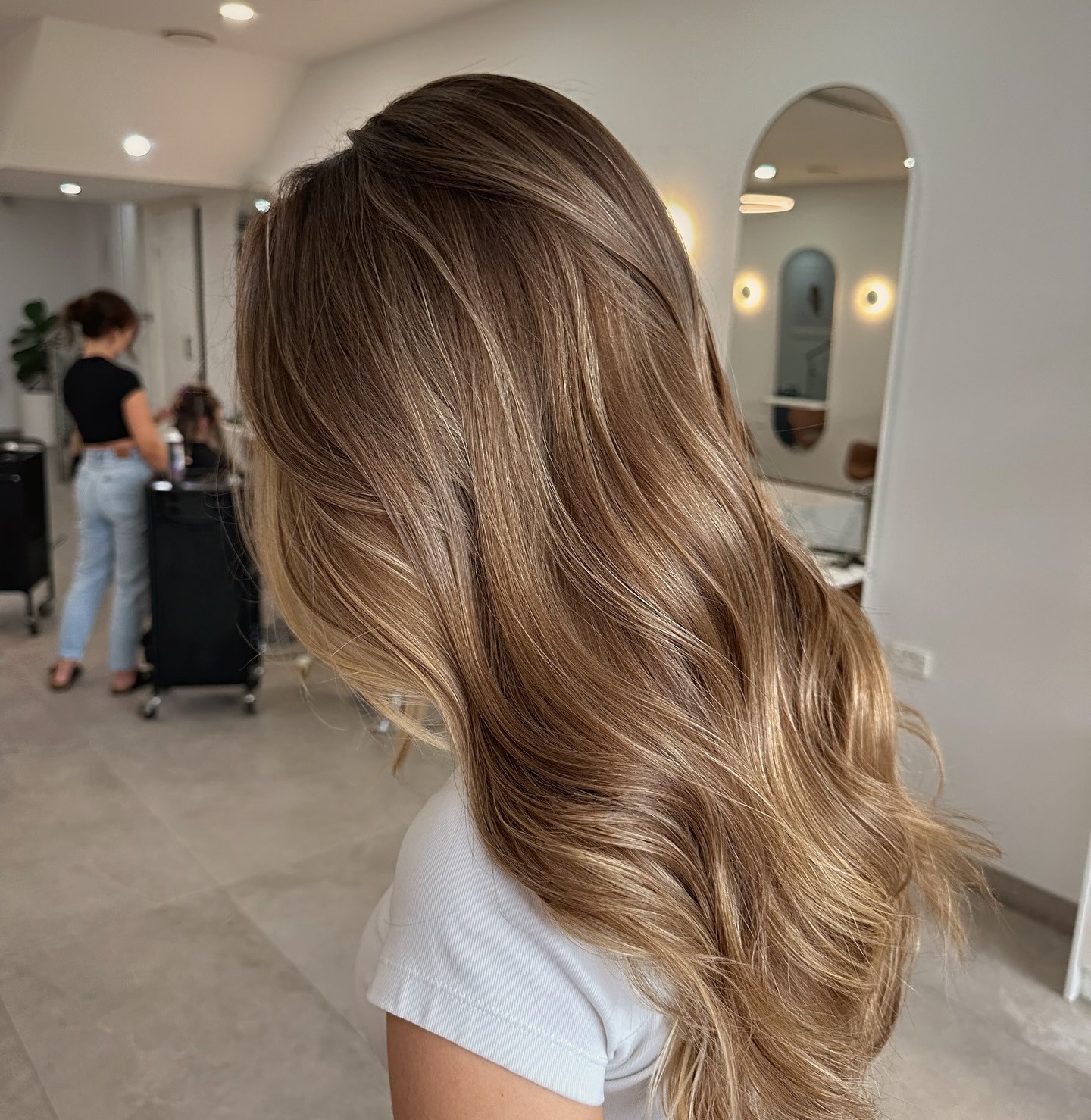 Foiled Cashmere μαλλιά