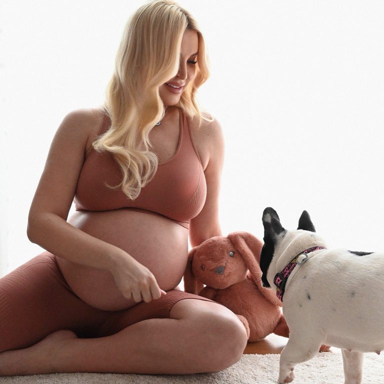 Η Κατερίνα Καινούργιου στον 9ο μήνα της εγκυμοσύνης της