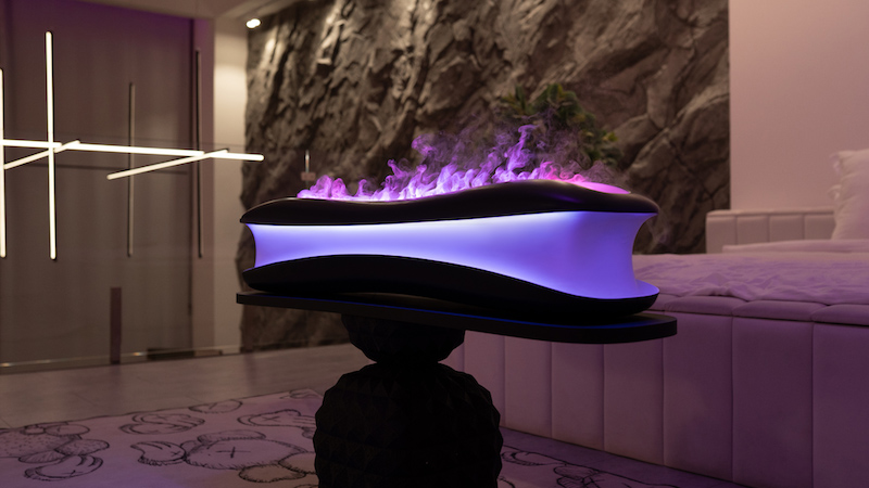 Τζάκι με νερό ή τζάκι ομίχλης