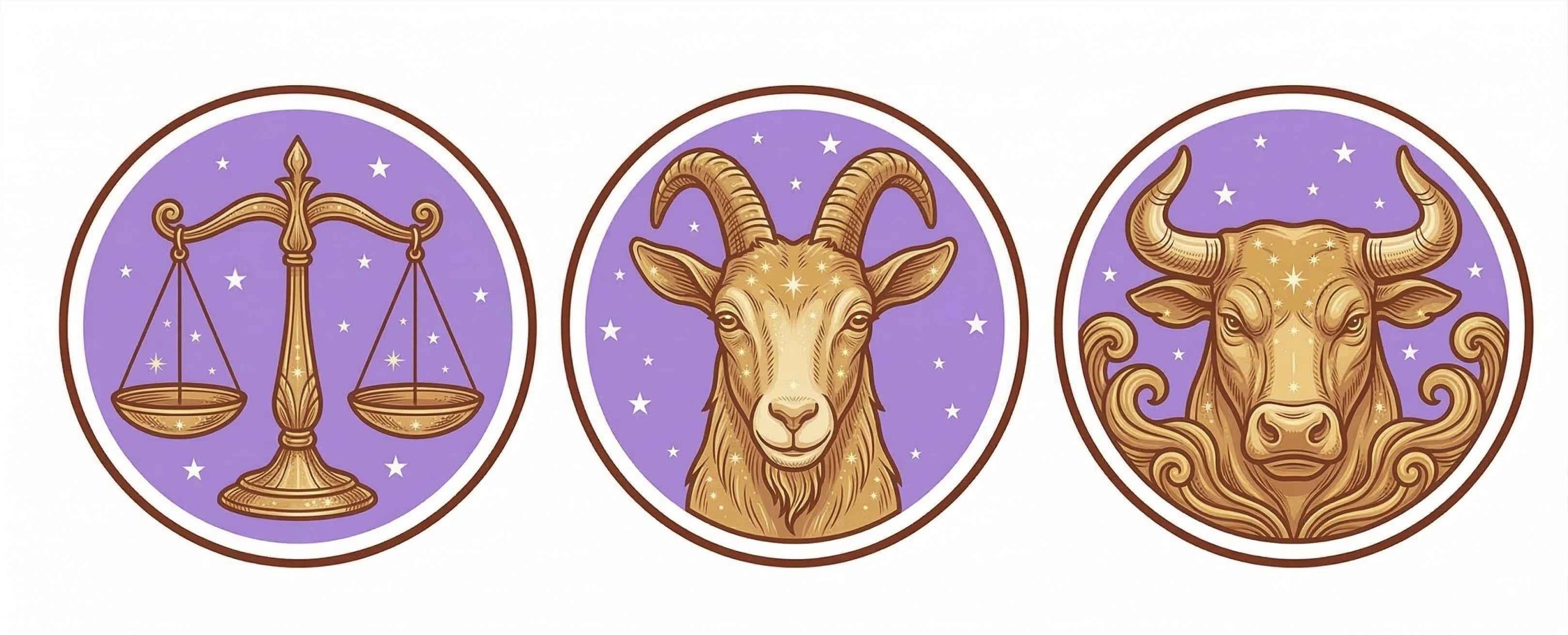 Tρία ζώδια Ζυγός Ταύρος Αιγόκερος. Οι πρακτικοί διορατικοί.