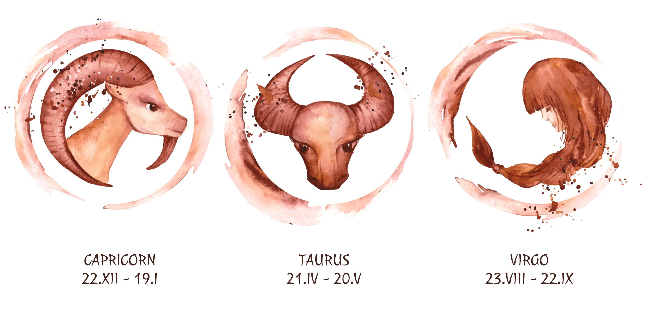 Τα ζώδια της Γης - Ταύρος, Παρθένος, Αιγόκερως